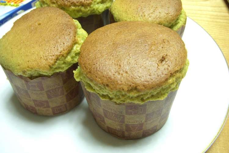 簡単だよっ バターいらず抹茶マフィン レシピ 作り方 By ななやん クックパッド 簡単おいしいみんなのレシピが353万品