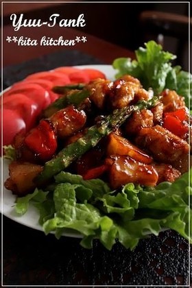 鶏胸肉で十分☆簡単・甘辛~こってり炒め❤