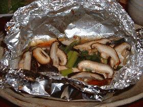 お魚のホイル包み焼き