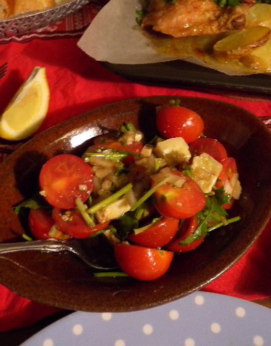 簡単コルシカ風トマトサラダの写真