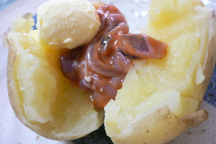 じゃがバターには塩辛を乗せて レシピ 作り方 By ちょこれーとなっつ クックパッド