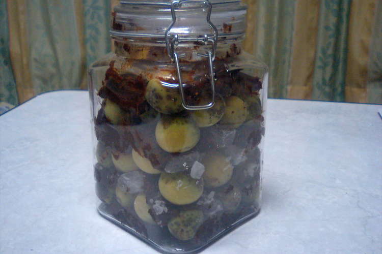 梅の味噌漬け レシピ 作り方 By ぽんぽん堂 クックパッド 簡単おいしいみんなのレシピが358万品