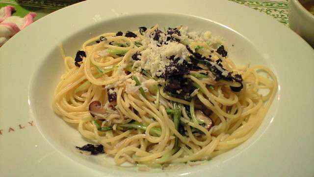 シラスと水菜の和風パスタ レシピ 作り方 By Attann クックパッド 簡単おいしいみんなのレシピが365万品