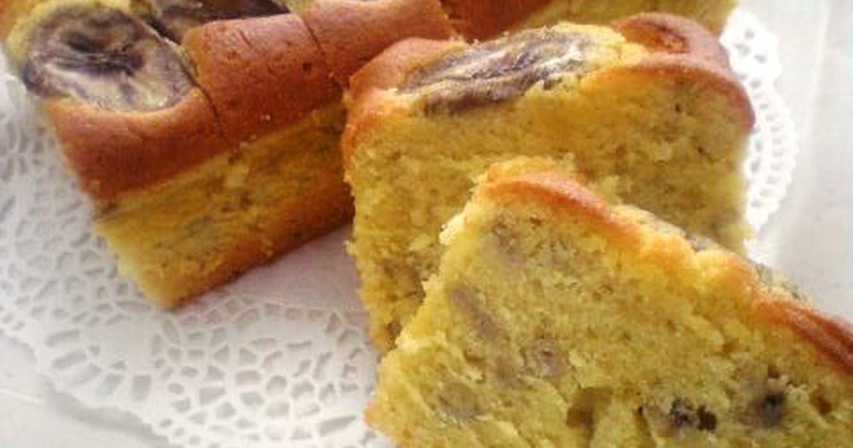 Bp バター不使用 バナナパウンドケーキ レシピ 作り方 By Marcorossi クックパッド 簡単おいしいみんなのレシピが350万品