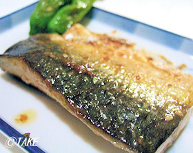 うま! 塩さばの♪ごまマヨ焼き