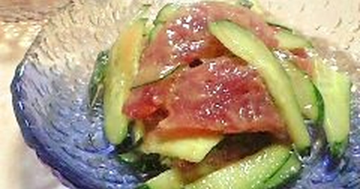 マグロときゅうりの酢味噌和え レシピ 作り方 By ポットポット クックパッド 簡単おいしいみんなのレシピが354万品