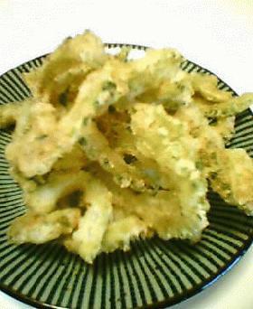 すぐできる!苦手克服♪♪苦味が和らぐゴーヤチップス
