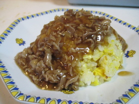 肉あんかけチャーハン