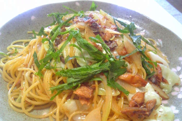 さば缶でうまうまっ 簡単 和風スパゲティ レシピ 作り方 By エミーショウ クックパッド 簡単おいしいみんなのレシピが361万品