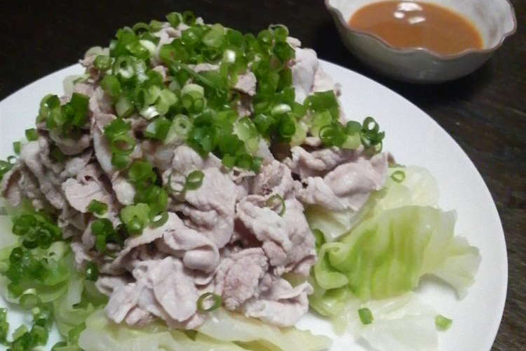 豚の切り落とし肉 キャベツの冷しゃぶ レシピ 作り方 By Chi Chan クックパッド 簡単おいしいみんなのレシピが352万品