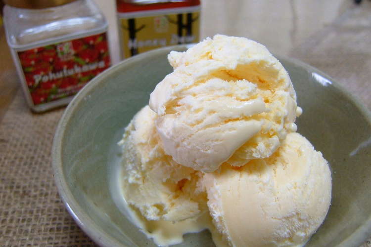 はちみつを味わう アイスクリーム レシピ 作り方 By ジョンリークッカー クックパッド 簡単おいしいみんなのレシピが371万品
