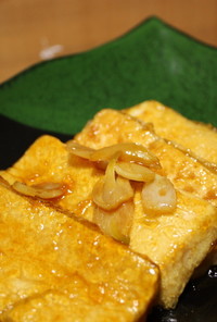 ガーリック風味☆豆腐ステーキ