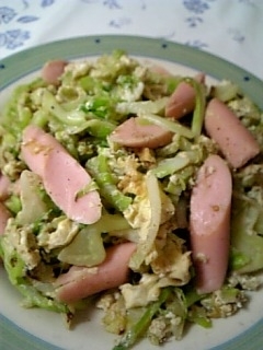 リピ何度目!?塩胡椒だけのキャベ玉炒め★