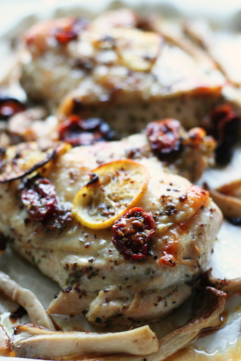 フレンチマスタード鶏胸肉のレシピ