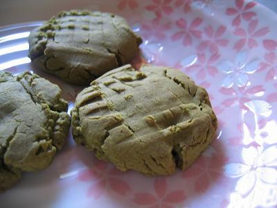 抹茶のあずきサンドクッキーの画像