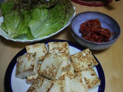 簡単！韓国の味♪キムチ豆腐の写真