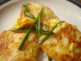 鶏の親子焼き