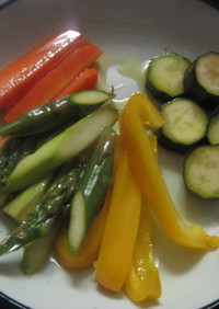 野菜のオリーブオイル煮