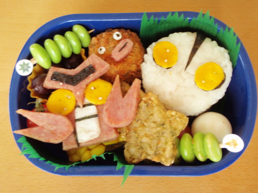 キャラ弁☆ウルトラマン by メルちゃんlove 【クックパッド