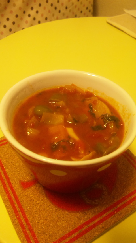 野菜のトマトスープ・ボルシチ風の画像