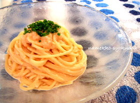 ●マヨラー必見!!明太マヨ冷製パスタ●
