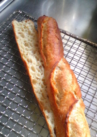 オートリーズで作る強力粉のフランスパン