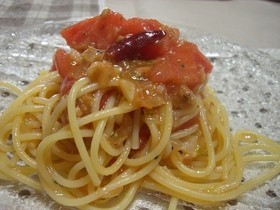 トマトが美味し～い！冷製パスタの画像