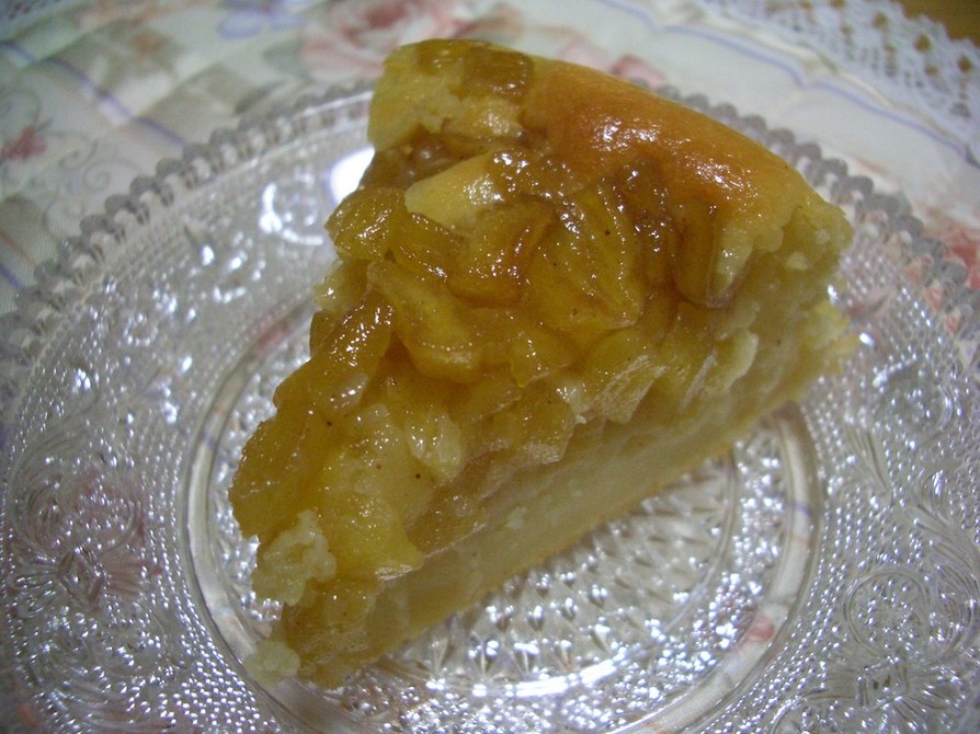 サラダ油で簡単♪蜂蜜林檎ヨーグルトケーキの画像