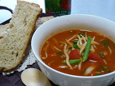 １日分野菜の健康スープの写真