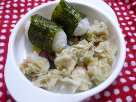 偏食キッズのバナナ味の野菜シューマイ
