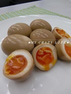 【簡単】味付半熟たまご★中華味