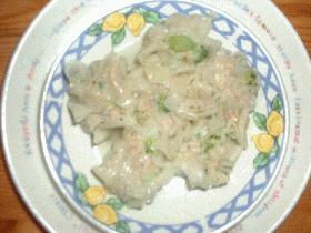 鶏ひき肉の春色シュウマイ♪