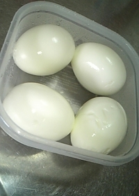 ☆エコなゆで卵の作り方☆