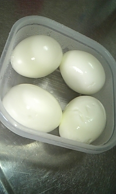 ☆エコなゆで卵の作り方☆の画像
