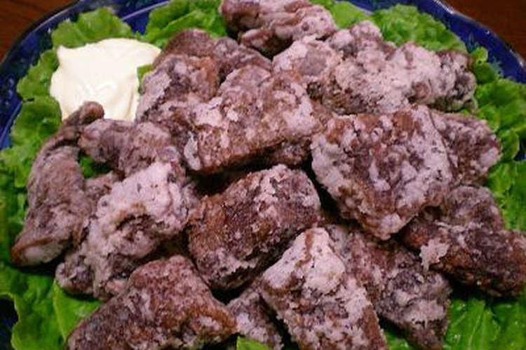 懐かしの味わい 鯨の竜田揚げ レシピ 作り方 By 大洋堂yoshi クックパッド 簡単おいしいみんなのレシピが353万品