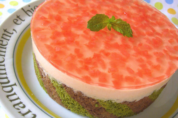 スイカのレアチーズケーキ レシピ 作り方 By Reko Tan クックパッド 簡単おいしいみんなのレシピが353万品