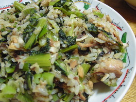 卵なし★鯖缶（塩焼き）deチャーハン♫