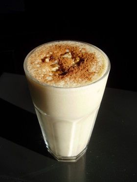 ピーナッツバターバナナスムージーのレシピ