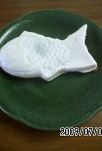 白い鯛焼き