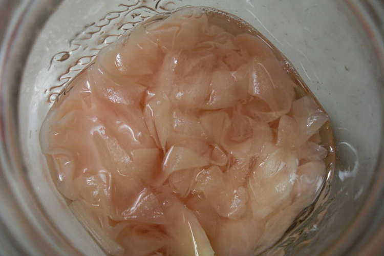 新生姜の甘酢漬け 自家製ガリ レシピ 作り方 By ふわり日和 クックパッド 簡単おいしいみんなのレシピが352万品