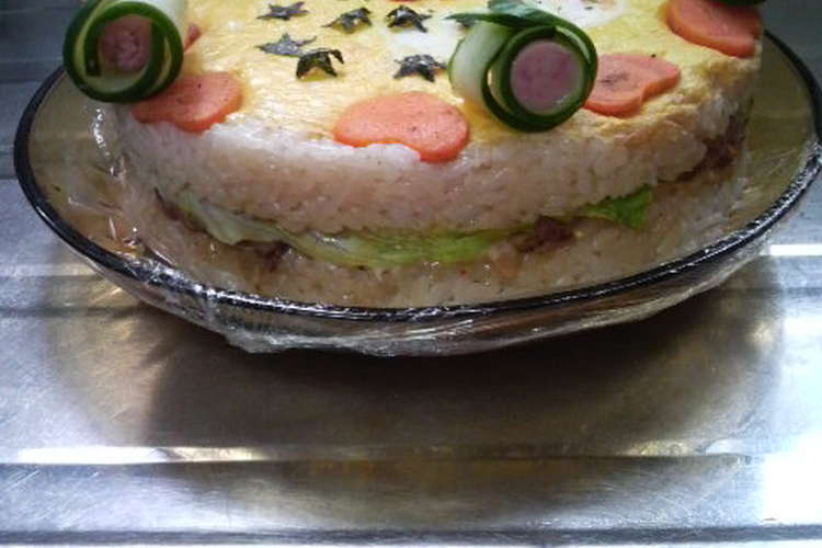 七夕 誕生日に でかっライスバーガー レシピ 作り方 By インドアらいふ クックパッド 簡単おいしいみんなのレシピが376万品