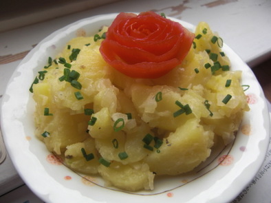 ドイツの味☆　ジャガイモサラダの写真