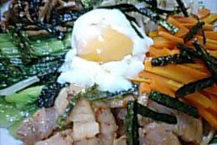 韓国ビビンバと和風パスタの激ウマコラボ レシピ 作り方 By 幸せママ太郎 クックパッド 簡単おいしいみんなのレシピが356万品