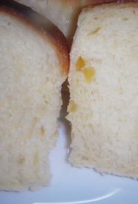 炊飯器で発酵パン（レモンミニ食パン）
