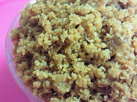 食物繊維豊富♪ふすまときなこのふりかけ