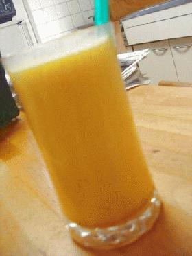 かぼちゃオレンジミルク