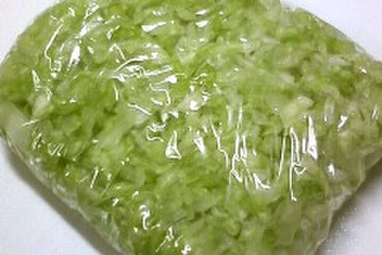 色々使える キャベツの冷凍保存 レシピ 作り方 By ねっちゃんっ クックパッド 簡単おいしいみんなのレシピが376万品