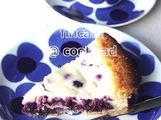 フィンランドのブルーベリーヨーグルトパイ レシピ 作り方 By Fincafe クックパッド