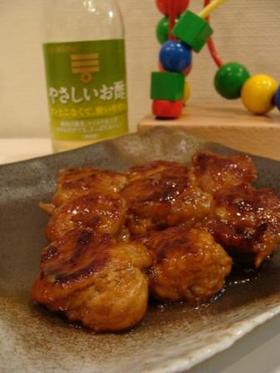 くるくる豚肉のやさしい甘酢焼き
