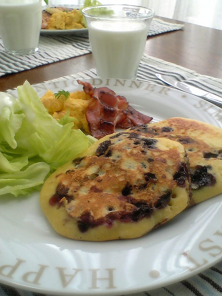 ブルーベリーオーブンパンケーキのレシピ